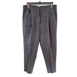Wilfred Size 6 High Waist Tapered Leg Pants Gray Wool Cashmere